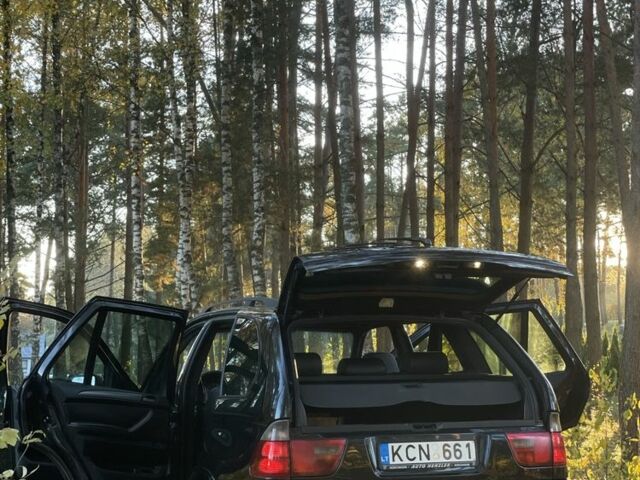 Черный БМВ Х5, объемом двигателя 3 л и пробегом 370 тыс. км за 6500 $, фото 4 на Automoto.ua