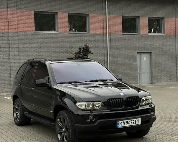 Черный БМВ Х5, объемом двигателя 3 л и пробегом 422 тыс. км за 12500 $, фото 1 на Automoto.ua