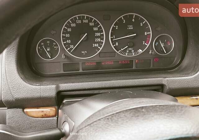 Черный БМВ Х5, объемом двигателя 3 л и пробегом 265 тыс. км за 10600 $, фото 9 на Automoto.ua