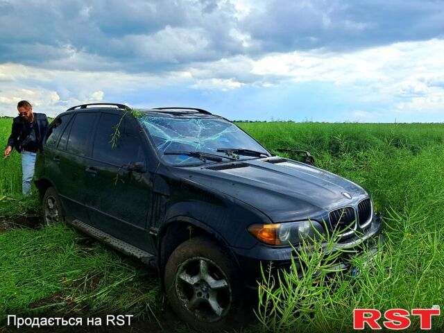 Чорний БМВ Х5, об'ємом двигуна 3 л та пробігом 210 тис. км за 7000 $, фото 2 на Automoto.ua