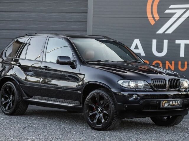 Черный БМВ Х5, объемом двигателя 3 л и пробегом 210 тыс. км за 4200 $, фото 1 на Automoto.ua