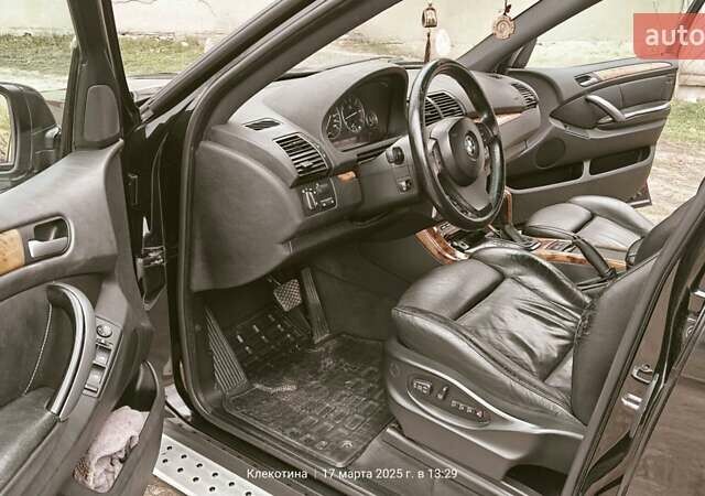 Черный БМВ Х5, объемом двигателя 3 л и пробегом 265 тыс. км за 10600 $, фото 8 на Automoto.ua