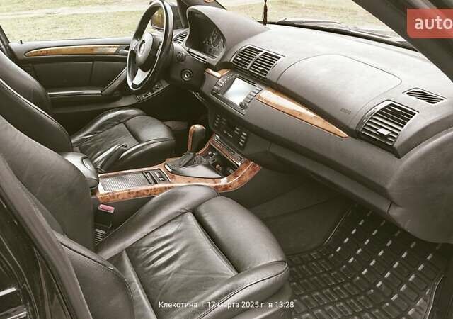 Черный БМВ Х5, объемом двигателя 3 л и пробегом 265 тыс. км за 10600 $, фото 5 на Automoto.ua