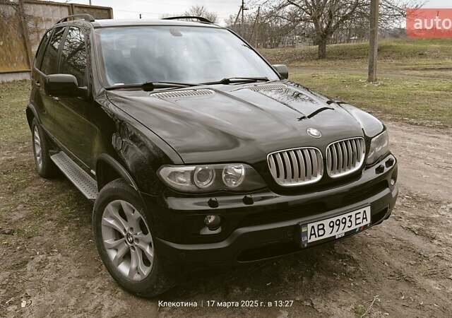 Черный БМВ Х5, объемом двигателя 3 л и пробегом 265 тыс. км за 10600 $, фото 1 на Automoto.ua
