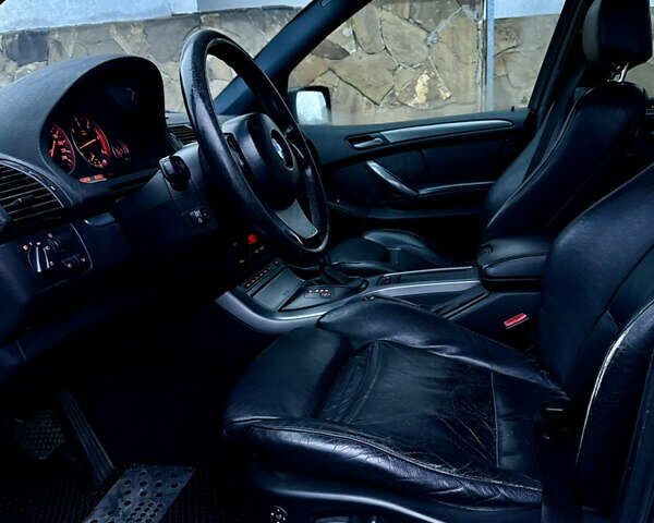 Черный БМВ Х5, объемом двигателя 3 л и пробегом 352 тыс. км за 12000 $, фото 10 на Automoto.ua