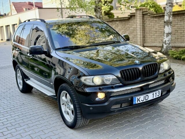 Черный БМВ Х5, объемом двигателя 3 л и пробегом 350 тыс. км за 6300 $, фото 2 на Automoto.ua