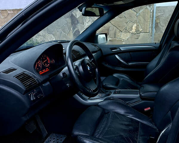 Черный БМВ Х5, объемом двигателя 3 л и пробегом 352 тыс. км за 12000 $, фото 11 на Automoto.ua