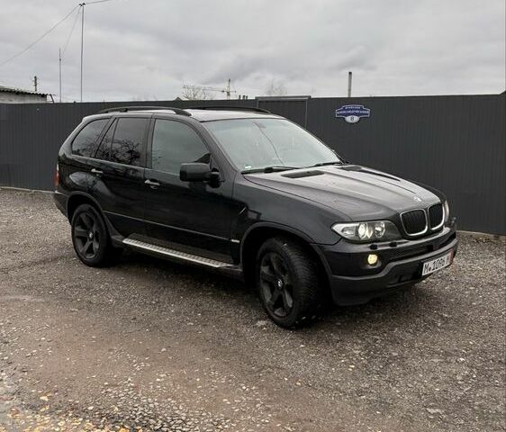 Черный БМВ Х5, объемом двигателя 3 л и пробегом 240 тыс. км за 13300 $, фото 2 на Automoto.ua