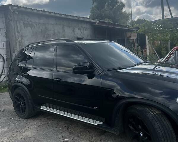 Черный БМВ Х5, объемом двигателя 4.8 л и пробегом 358 тыс. км за 10000 $, фото 9 на Automoto.ua