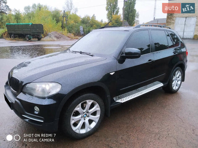 Черный БМВ Х5, объемом двигателя 3 л и пробегом 240 тыс. км за 12000 $, фото 1 на Automoto.ua