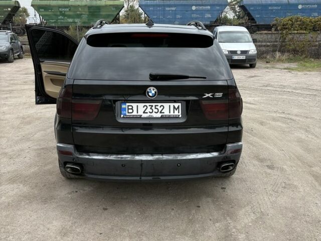 Черный БМВ Х5, объемом двигателя 4.8 л и пробегом 350 тыс. км за 10000 $, фото 4 на Automoto.ua