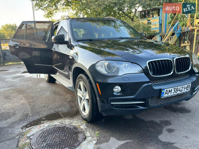 Черный БМВ Х5, объемом двигателя 3 л и пробегом 132 тыс. км за 11000 $, фото 1 на Automoto.ua
