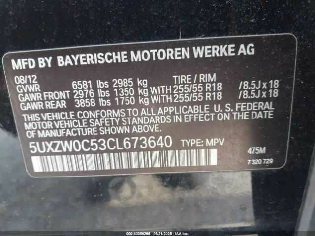 Чорний БМВ Х5, об'ємом двигуна 3 л та пробігом 209 тис. км за 1500 $, фото 8 на Automoto.ua