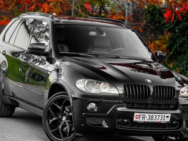 Черный БМВ Х5, объемом двигателя 3 л и пробегом 167 тыс. км за 4300 $, фото 1 на Automoto.ua