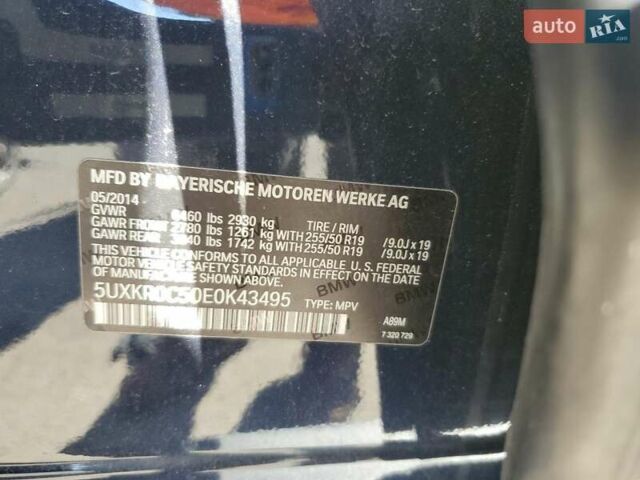 Черный БМВ Х5, объемом двигателя 2.98 л и пробегом 91 тыс. км за 4900 $, фото 12 на Automoto.ua