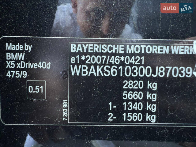 Черный БМВ Х5, объемом двигателя 3 л и пробегом 207 тыс. км за 35500 $, фото 57 на Automoto.ua