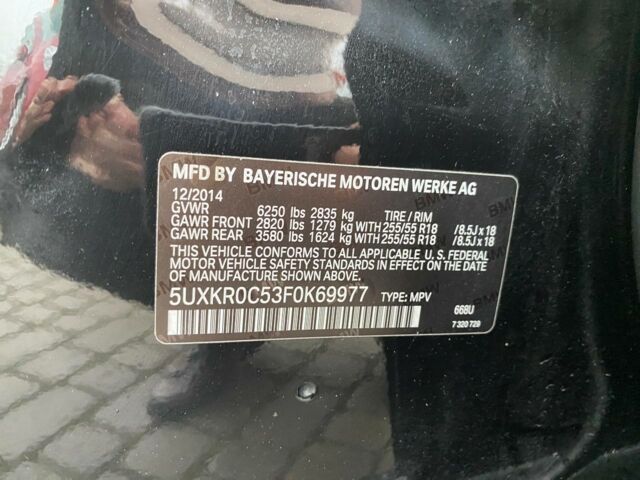 Чорний БМВ Х5, об'ємом двигуна 3 л та пробігом 199 тис. км за 19500 $, фото 30 на Automoto.ua