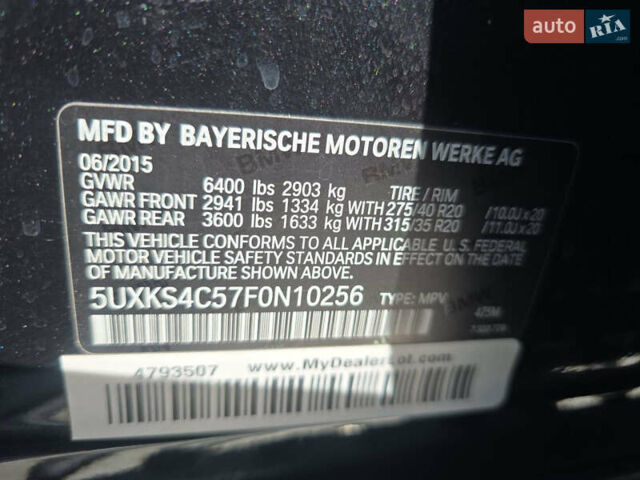 Чорний БМВ Х5, об'ємом двигуна 2.99 л та пробігом 193 тис. км за 22800 $, фото 15 на Automoto.ua