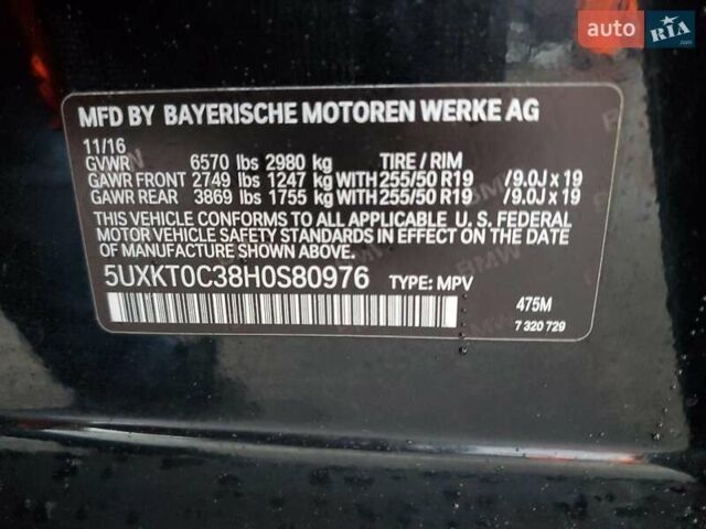 Черный БМВ Х5, объемом двигателя 2 л и пробегом 99 тыс. км за 9200 $, фото 11 на Automoto.ua
