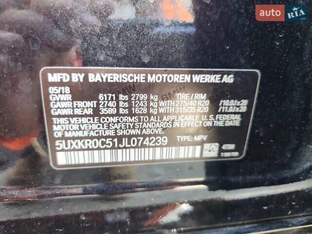 Черный БМВ Х5, объемом двигателя 2.98 л и пробегом 63 тыс. км за 7800 $, фото 12 на Automoto.ua