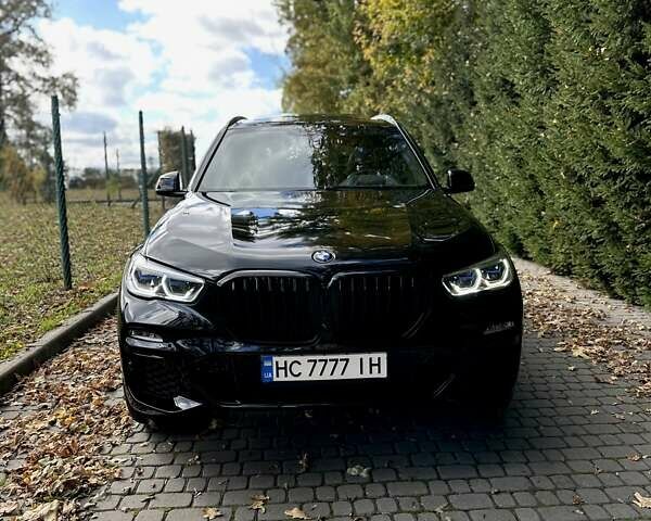 Черный БМВ Х5, объемом двигателя 3 л и пробегом 43 тыс. км за 74000 $, фото 1 на Automoto.ua