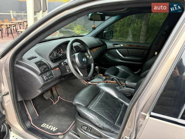 Коричневый БМВ Х5, объемом двигателя 3 л и пробегом 315 тыс. км за 10500 $, фото 4 на Automoto.ua