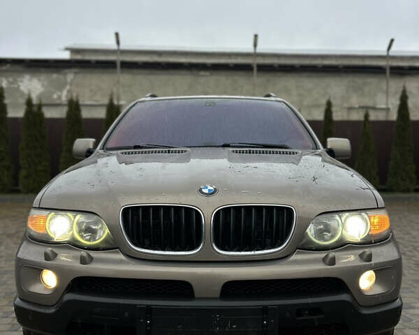 Коричневый БМВ Х5, объемом двигателя 3 л и пробегом 318 тыс. км за 9850 $, фото 1 на Automoto.ua