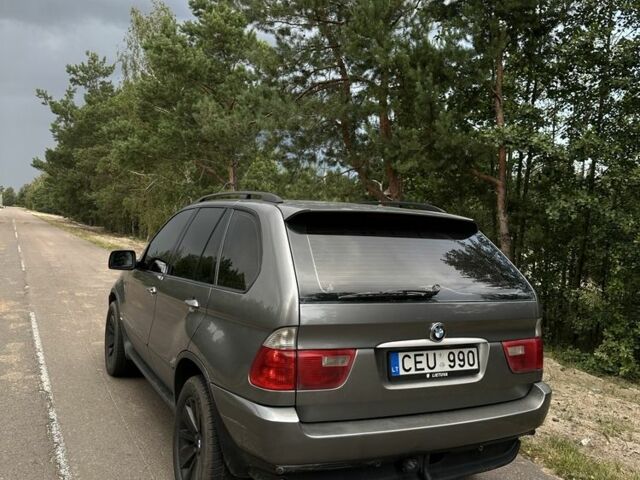 Коричневый БМВ Х5, объемом двигателя 3 л и пробегом 490 тыс. км за 5350 $, фото 4 на Automoto.ua