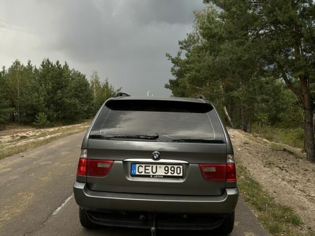 Коричневый БМВ Х5, объемом двигателя 3 л и пробегом 490 тыс. км за 5350 $, фото 3 на Automoto.ua