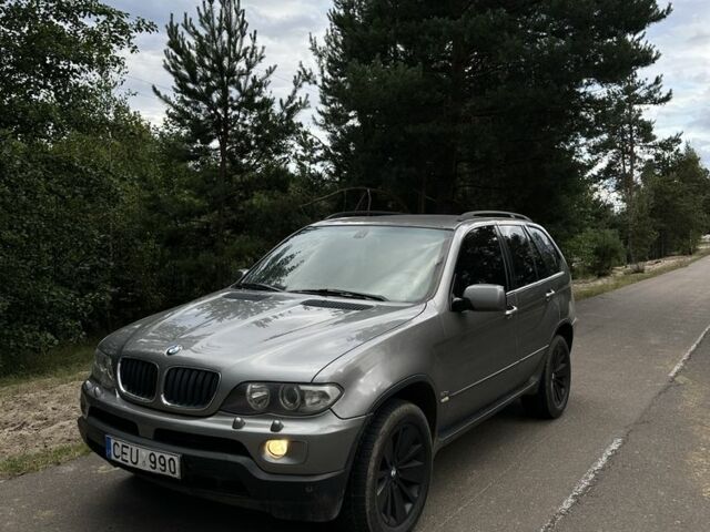 Коричневый БМВ Х5, объемом двигателя 3 л и пробегом 490 тыс. км за 5350 $, фото 1 на Automoto.ua