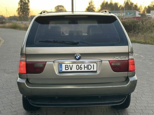 Коричневый БМВ Х5, объемом двигателя 3 л и пробегом 350 тыс. км за 7150 $, фото 5 на Automoto.ua