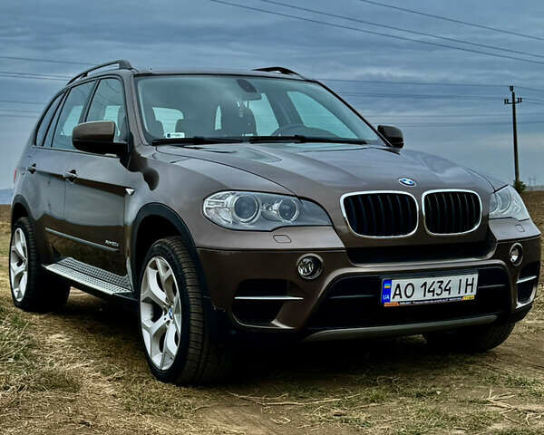 Коричневый БМВ Х5, объемом двигателя 3 л и пробегом 207 тыс. км за 21999 $, фото 1 на Automoto.ua