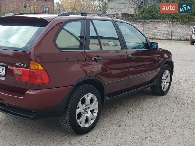 Красный БМВ Х5, объемом двигателя 2.93 л и пробегом 395 тыс. км за 7750 $, фото 18 на Automoto.ua