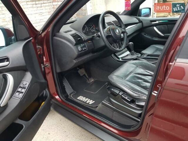 Красный БМВ Х5, объемом двигателя 2.93 л и пробегом 395 тыс. км за 7750 $, фото 33 на Automoto.ua