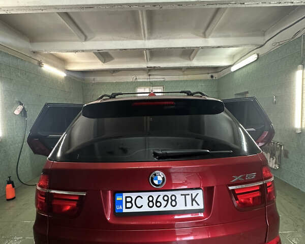 Красный БМВ Х5, объемом двигателя 3 л и пробегом 194 тыс. км за 10999 $, фото 10 на Automoto.ua