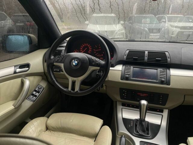 Желтый БМВ Х5, объемом двигателя 3 л и пробегом 385 тыс. км за 8400 $, фото 15 на Automoto.ua