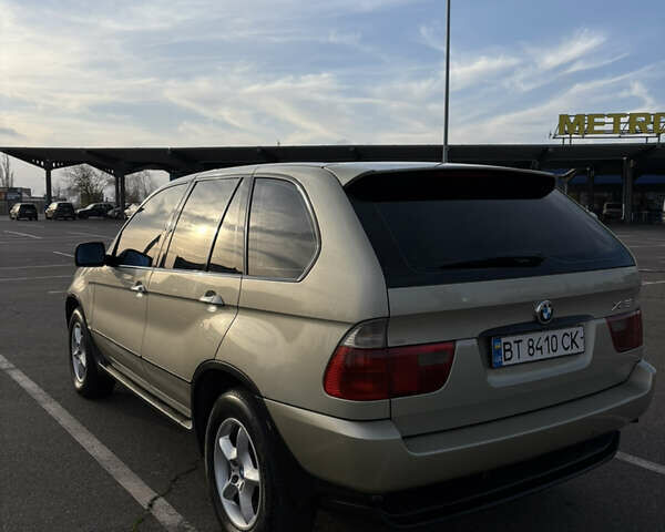 Желтый БМВ Х5, объемом двигателя 3 л и пробегом 380 тыс. км за 8999 $, фото 4 на Automoto.ua