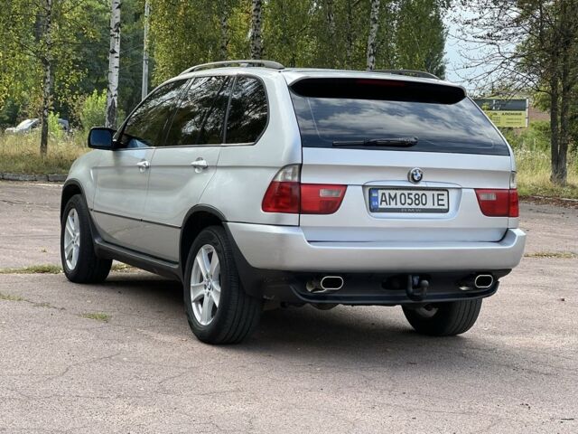 Серый БМВ Х5, объемом двигателя 3 л и пробегом 300 тыс. км за 8505 $, фото 2 на Automoto.ua