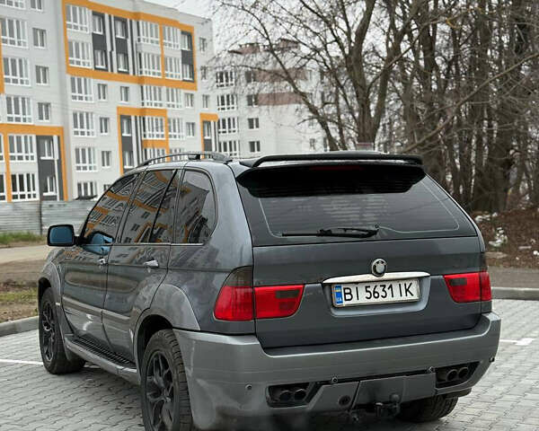 Серый БМВ Х5, объемом двигателя 4.4 л и пробегом 360 тыс. км за 5500 $, фото 7 на Automoto.ua