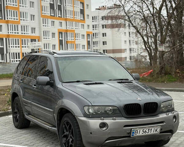 Серый БМВ Х5, объемом двигателя 4.4 л и пробегом 360 тыс. км за 5500 $, фото 6 на Automoto.ua