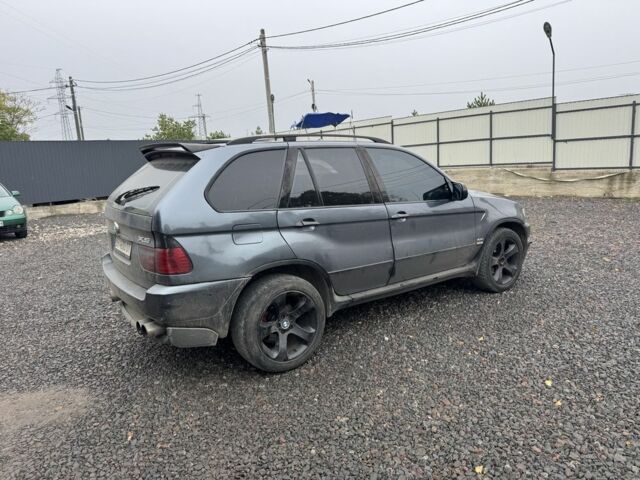 Серый БМВ Х5, объемом двигателя 4.4 л и пробегом 230 тыс. км за 4800 $, фото 4 на Automoto.ua