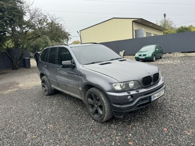 Серый БМВ Х5, объемом двигателя 4.4 л и пробегом 230 тыс. км за 4800 $, фото 2 на Automoto.ua