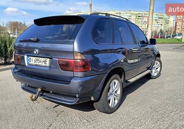 Серый БМВ Х5, объемом двигателя 3 л и пробегом 432 тыс. км за 8500 $, фото 4 на Automoto.ua