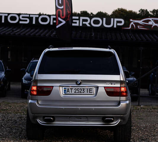 Серый БМВ Х5, объемом двигателя 3 л и пробегом 424 тыс. км за 6400 $, фото 3 на Automoto.ua