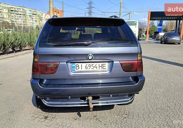 Серый БМВ Х5, объемом двигателя 3 л и пробегом 432 тыс. км за 8500 $, фото 5 на Automoto.ua