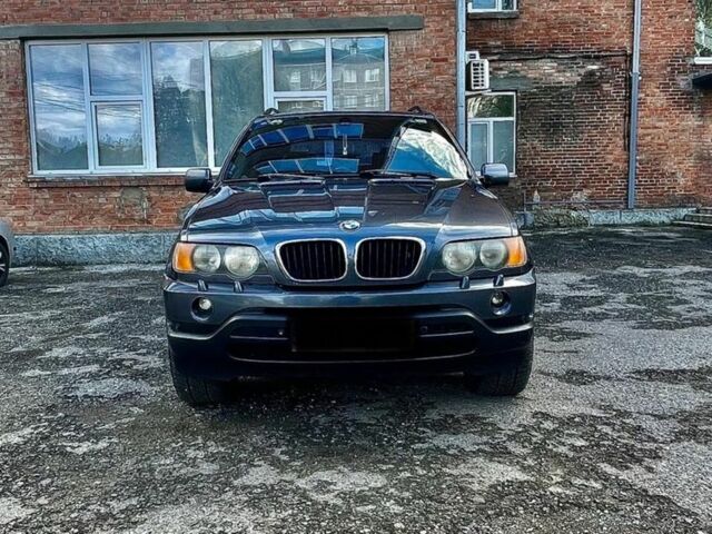 Серый БМВ Х5, объемом двигателя 3 л и пробегом 355 тыс. км за 6000 $, фото 1 на Automoto.ua