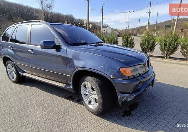 Серый БМВ Х5, объемом двигателя 3 л и пробегом 432 тыс. км за 8500 $, фото 2 на Automoto.ua