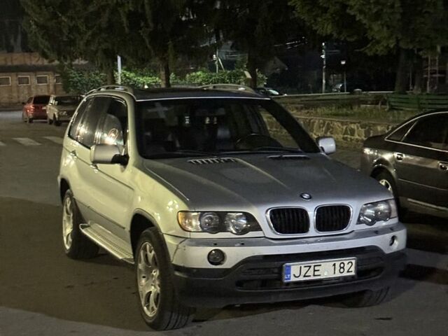 Серый БМВ Х5, объемом двигателя 3 л и пробегом 300 тыс. км за 5800 $, фото 4 на Automoto.ua