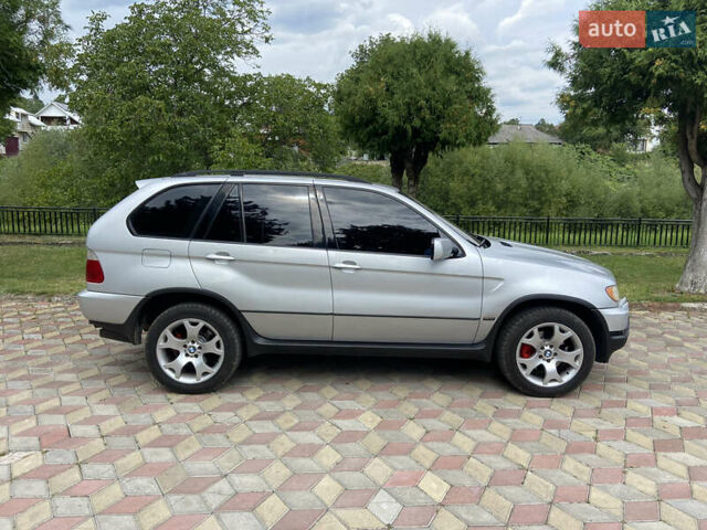 Серый БМВ Х5, объемом двигателя 3 л и пробегом 280 тыс. км за 6600 $, фото 5 на Automoto.ua