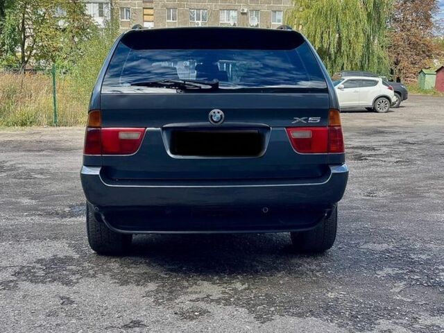 Серый БМВ Х5, объемом двигателя 3 л и пробегом 355 тыс. км за 6000 $, фото 4 на Automoto.ua